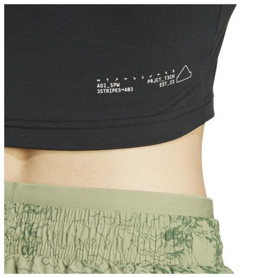 Adidas Γυναικεία αμάνικη μπλούζα City Escape Cropped Tank Top
